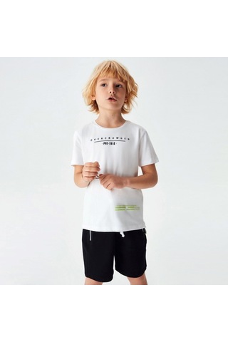 Xo Kids P-003937 Nk 62701 Erkek Fırst Şort 8-14 Yaş Antrasit - Yeşil