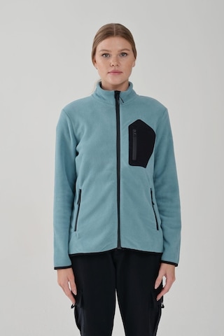 Exuma Kadın Mınt Tam Fermuarlı Polar 2322003-nane Yeşil