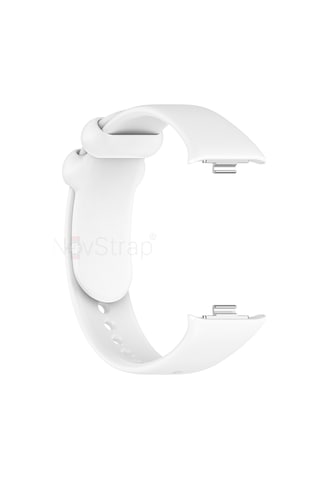 Novstrap Xiaomi Mi Band 8 Pro İle Uyumlu Kordon Kayış Yumuşak Silikon Klasik Kordon