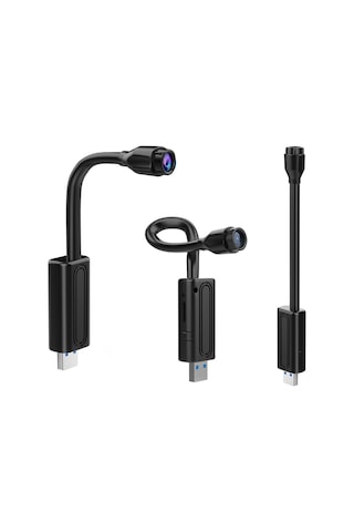 Yaozixa Ev İçi Akıllı Kamera, 1080p Hd, Wi-fi Bağlantısı, Otomatik Gece Görüşü, Aı İnsan Algılama, 360 Açı Ayarlı, 128g Tf Kart Desteği Usb Beslemeli Diğer