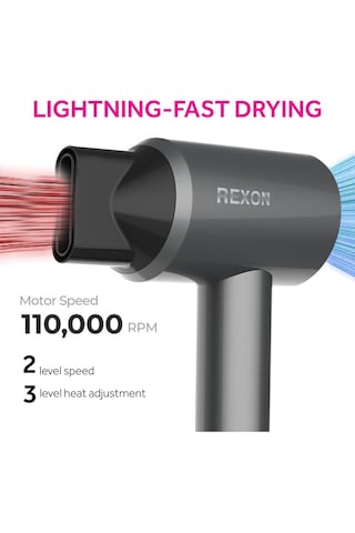 Rexon Flex 10-ın-1 Hot Air Wrap Saç Kurutma Makinesi