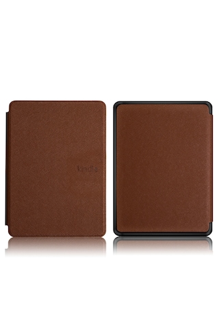 Amazon Kindle 12.nesil 7 Paperwhite E Kitap Okuyucu Kılıfı Kahve