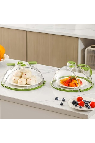 Mikrodalga Sıçrama Kapağı, Çift Su Buharlı Pişirici Şeffaf Mikrodalga Plaka Kapağı Kapak Bulaşık Kase Kapağı