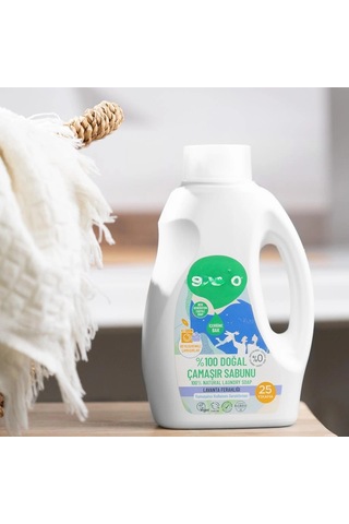 %100 Doğal Baby Çamaşır Sabunu 750 Ml Renkli