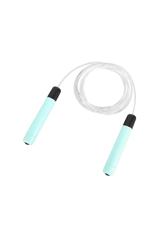 Işıklı Atlama İpi Hafif Ergonomik Rgb Led Işıklı Atlama İpi Çocuklar Yetişkinler Fitness Salonu Yeşil