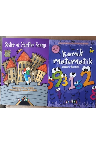Vanilya Yayınları Eğlenceli Matematik+sesler Ve Harfler Sarayı Vanilya Yayınları Eğlenceli Matematik+sesler Ve Harfler Sarayı