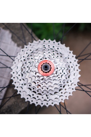 Geeksen Alüminyum Çelik 8 Vites Dağ Bisikleti Çarkı 11-40t 24v Hızlı Kaydırma 405g Gümüş Çok Renkli