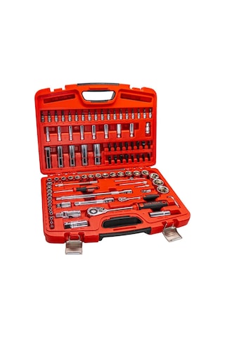Ceta Form C20-96ph2 1/4"+1/2" 6 Köşe Lokma Anahtar Takımı 96 Parça