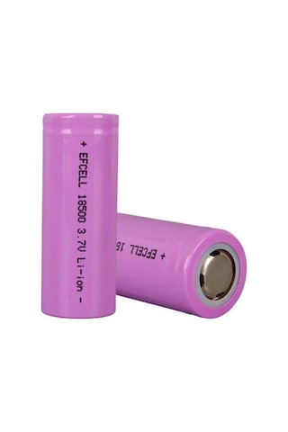 Efcell 3.7 Volt 1200 Mah Lityum 18500 Pil Başlıksız