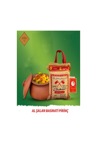 Alşalan Basmati Pirinç 2 x 5 KG