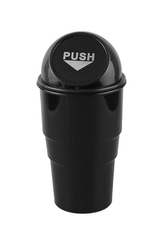 Evrensel Araba Çöp Kutusu Araba Çöp Kutusu Çöp Kutusu Çöp Kutusu Tutucu Kutusu Otomobil Depolama Kovası Siyah