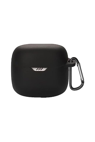 Jbl Tune Flex 2 İle Uyumlu Kulaklık Kılıfı Kancalı Kılıf Darbeye Dayanıklı Silikon Yumuşak Koruyucu Toz Ve Kirden Koruyan Jbl Tune Flex2 İle Uyumlu Koruyucu Kapak Siyah