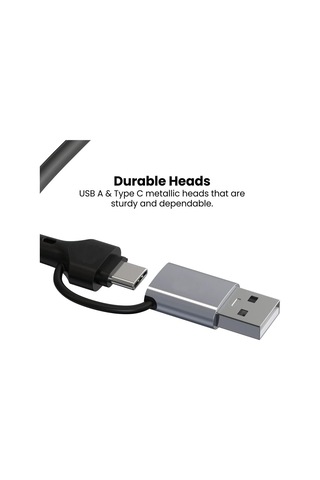 Lunatic 8030 Type-c Usb 3.0 7 İn 2 Portlu Hub Otg 7 Port Çoğaltıcı Pc Telefon Bilgisayar Uyumlu Veri Aktarımı Mouse Klavye Kullanımı İçin