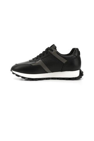 Gönderi(R) Erkek Siyah Bağcıklı Hakiki Deri Sneaker Ddma83531897 Siyah