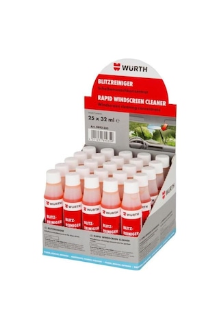 Ayrex Würth Star Global Konsantre Cam Temizleme Sabunu 32 Ml 10 Adet