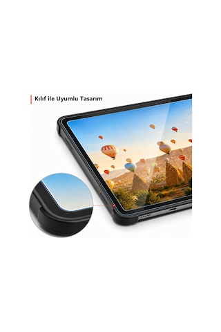 Honor Pad 10 12.1 İnç Ekran Koruyucu Nano Parlak Şeffaf