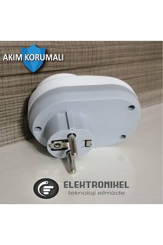 Nilson Akıllı Priz - Akım Koruma, Çocuk Koruma, USB Hızlı Şarj
