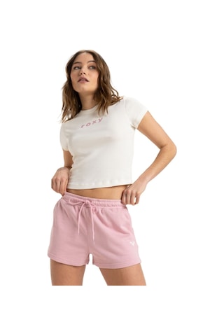Roxy Surf Stoked Short Terry Mze0 Pembe