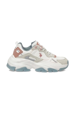 U.s. Polo Assn. Kalısta 6fx 102158051 Kadın Spor Ayakkabı Beyaz 36-40 Beyaz