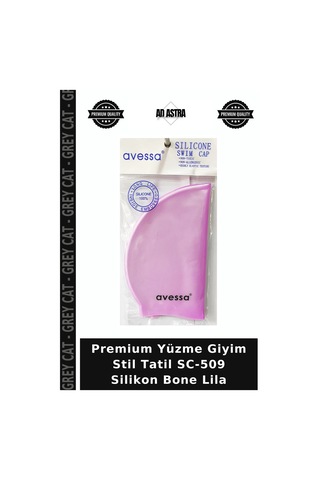 Premium Yüzme Giyim Stil Tatil Sc-509 Silikon Bone Lila