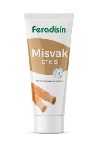 Doğal Ve Helal Florürsüz Beyazlatıcı Üçlü Dişmacunu Seti - Misvak - Nane - Aloevera
