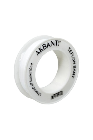 Akbant 505300 Teflon Bant 12mm X 0 075mm X 10mt