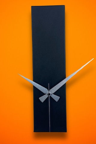 Jaka Model Dekoratif Metal Akar Sessiz Mekanizmalı Duvar Saati 34 9,5 Cm Siyah