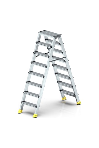 - Sky Gold Çift Taraflı Alüminyum Merdiven 8+8