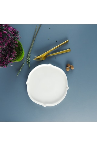 Aryıldız Lunar Yuvarlak Servis Tabağı 23 Cm Çok Renkli