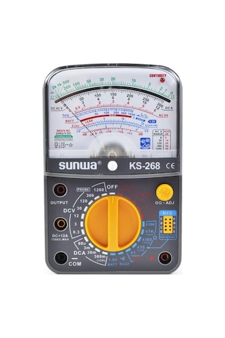 Sunwa Ks 268 Analog Multimetre