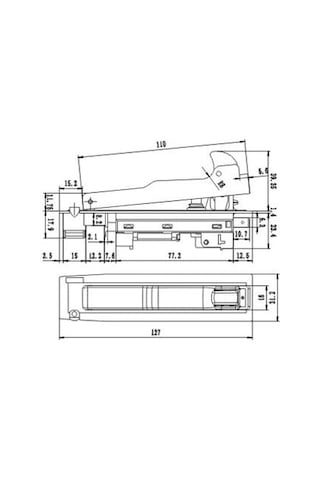 Jiaben Fa7-12/2 Şalter - Makita Ga7020, Ga9020