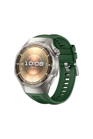 Huawei Watch Gt6 Pro 46mm İle Tam Uyumlu Kordon Metal Tokalı Yumuşak Silikon Kordon Kayış