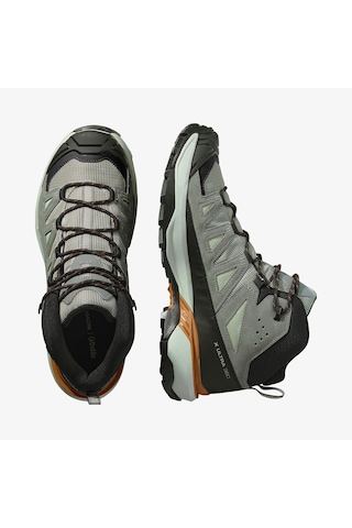 Salomon Salomon X Ultra 360 Leather Mid Gore-tex Erkek Gri Bot 8420 Gri