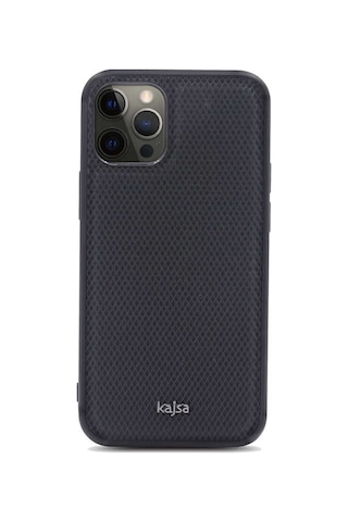 Kajsa Apple Uyumlu iPhone 12 Pro Max Kılıf Kajsa Preppie Serisi Dark Kapak ZORE-218946