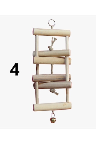 Papağan Tünek Oyuncağı Kuş Tüneği 4
