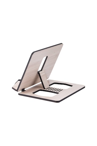 Vigo Wood Ahşap Kitap Okuma Ve Tablet Standı Erik