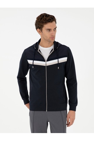 Lacivert Regular Fit Sweatshirt