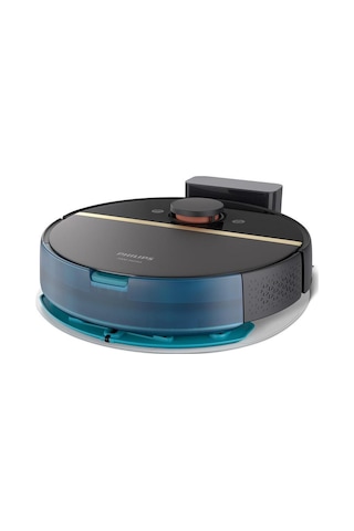 Philips Homerun 7000 Serisi Aqua XU7000/01 Akıllı Robot Süpürge Siyah - Gold (Teşhir)