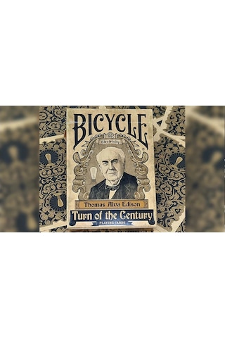 Bicycle Turn Of The Century Electricity Premium Oyun Kağıdı İskambil Kartları Destesi