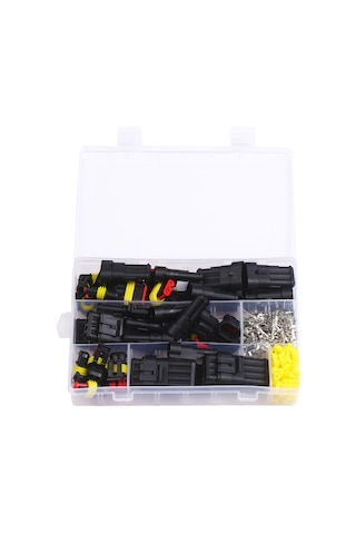 Konesam 306 Adet Araç Su Geçirmez Bağlantı Seti - 1-6 Pinli Kablolu Konnektörler, Ip68 Su Geçirmez, Motosiklet-araç Uyumlu, Pratik Kurulum