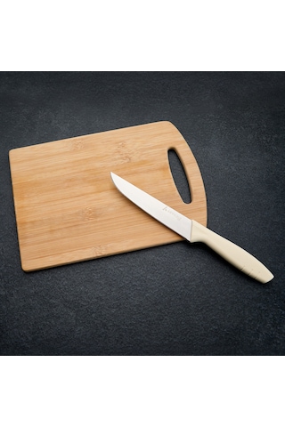 Aryıldız Primo Mutfak Bıçağı Fil Dişi 14,5 Cm Çok Renkli