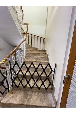 Rudu Akordiyon Çocuk - Pet Merdiven Güvenlik Kapısı 50-180 CM Arası Uzayabilen