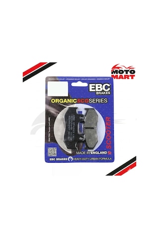 Honda Spacy 110 Ön Fren Balatası Ebc-t03486