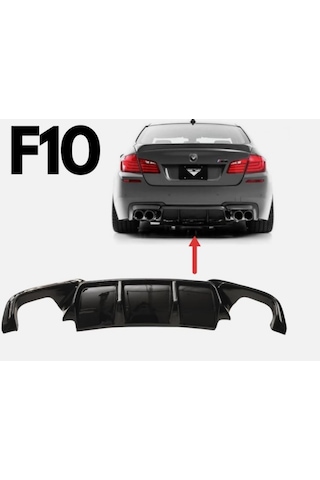 Bmw F10 Vorsteiner Difüzör M5 2011-2016 Arası Uyumlu