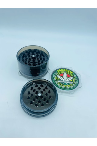 Tobaccoturk724 5 Parça Plastik Grinder Tutun Öğütücü 65 MM