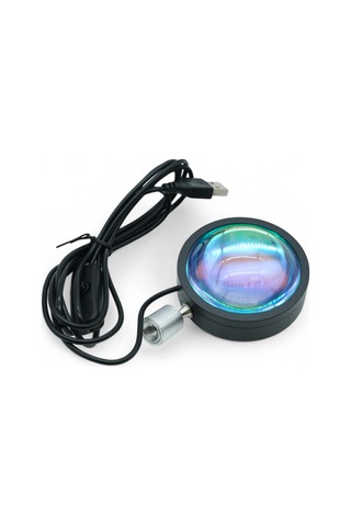 Newface Xy01 Rgb 26cm Sunset Led Aydınlatma Siyah Siyah