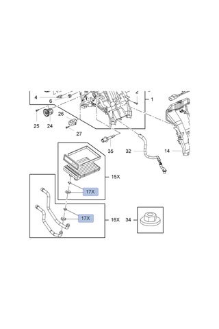 Opel Astra G Kalorifer Radyatörü Bağlantı Kelepçe Takımı Delphi Tipi Psa Marka 93190977