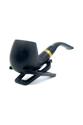 Pipsan Bent Apple 9 Mm Filtreli Pipo - Siyah 2400
