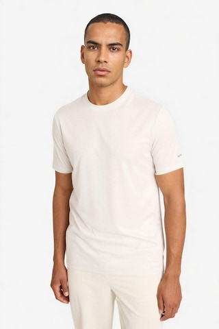Defacto Slim Fit Dar Kesim Bisiklet Yaka Çabuk Kuruyan Nefes Alabilen Esnek Kumaş Baskılı Sporcu Kısa Kollu Gri