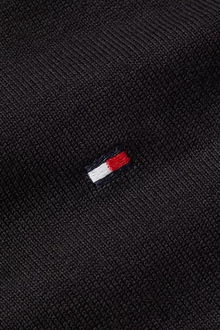 Tommy Hilfiger Erkek Yuvarlak Yaka Cotton Crew Neck Kazak - Siyah Black